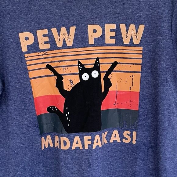 Pew Pew MadaFakas Car Tshirt Women’s Large NEW - Picture 1 of 3